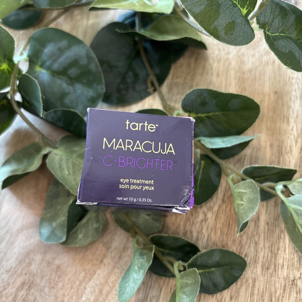 tarte Maracuja C-brighter Eye Treatment, Cruelty-Free, 0.35 oz NEW in BOX